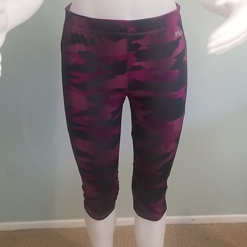 Fila Workout Capris Camo